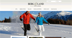 Desktop Screenshot of bergland-obsteig.at