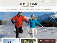 Tablet Screenshot of bergland-obsteig.at
